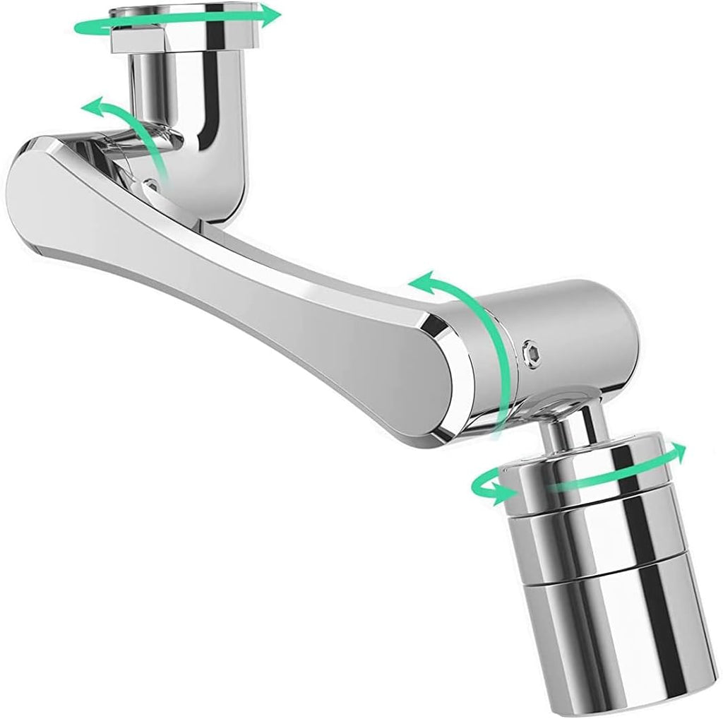 HydroFlex™ 1080° - Schwenkbarer Schweizer Multifunktions-Wasserhahnaufsatz