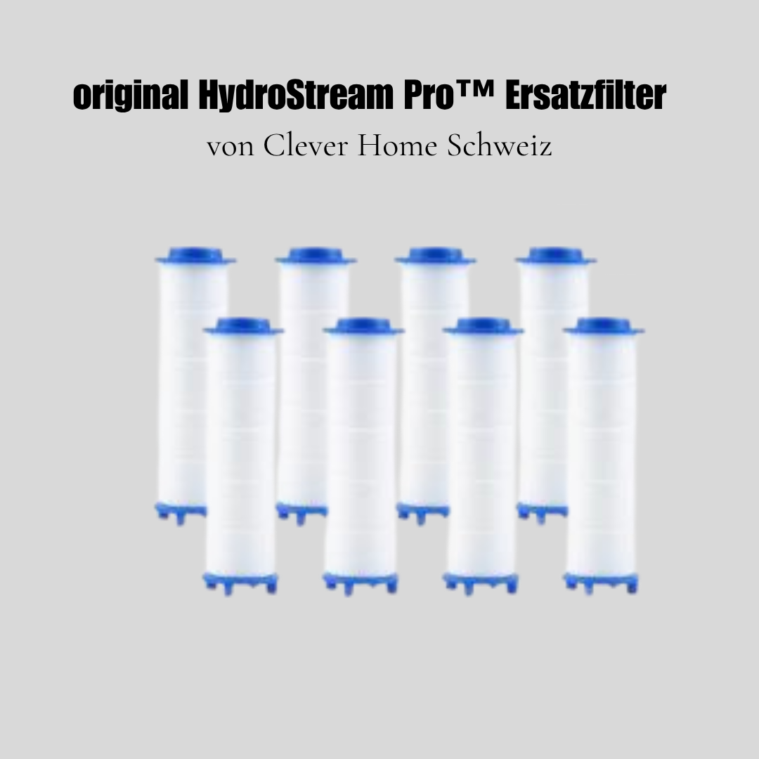 Ersatzfilter zu HydroStream Pro™ (8x Stück)