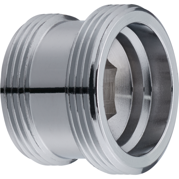 Reduktionsnippel Neoperl, M 20 x 1 / M 22 x 1, Verchromt