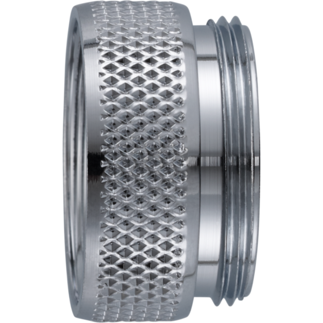 Reduktionsnippel Neoperl, Innengewinde ½", Aussengewinde M 22 x 1, Verchromt